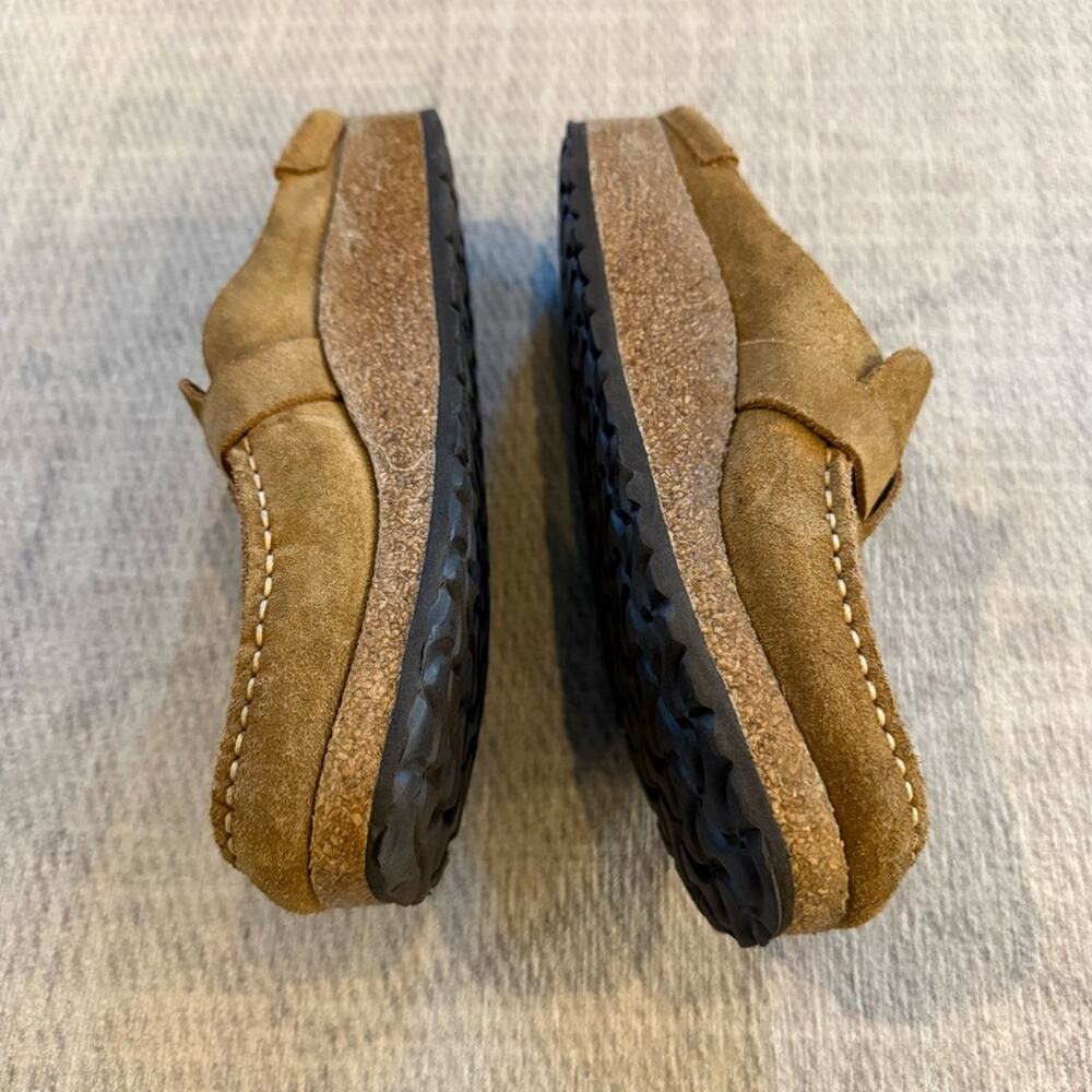 Birkenstock Buckley Tan Suede Clogs in Tea Women’s 38 - Picture 3 of 8